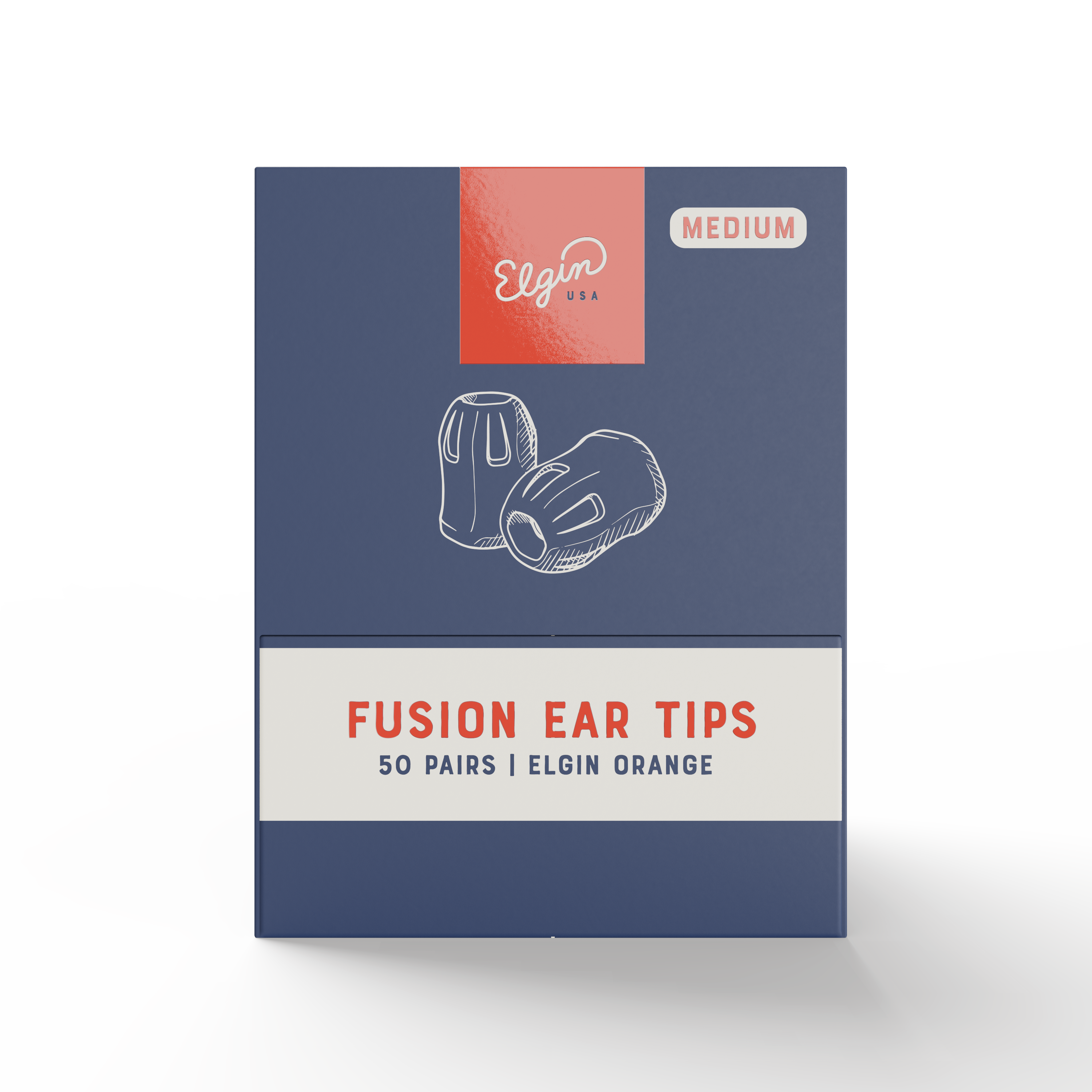 Fusion Replacement Ear Tips - Bulk Pack Elgin® USA